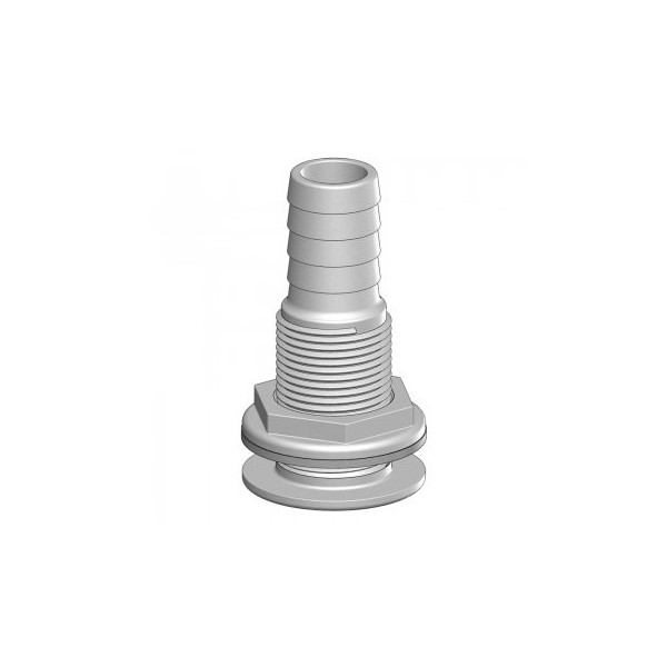 Passe-guscio in polimero 1'' x 25 mm - N°1 - comptoirnautique.com