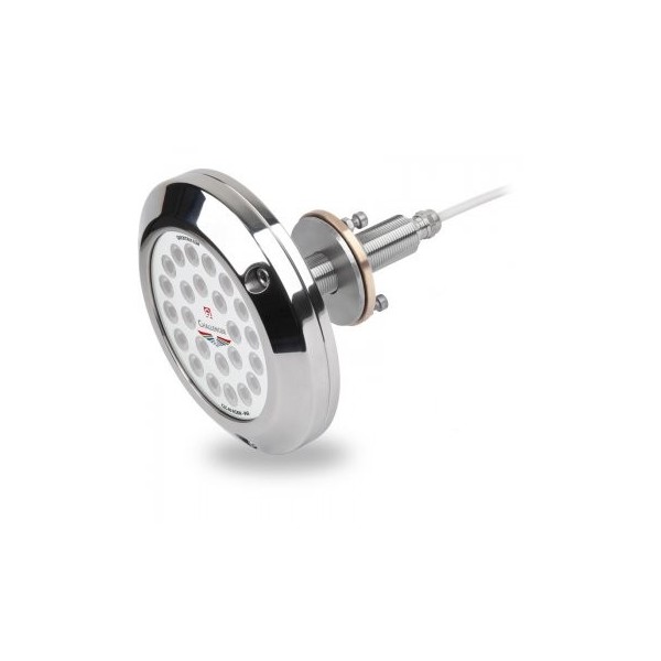 Faretto subacqueo-15W 10-30V bianco - Montaggio ad incasso - N°1 - comptoirnautique.com