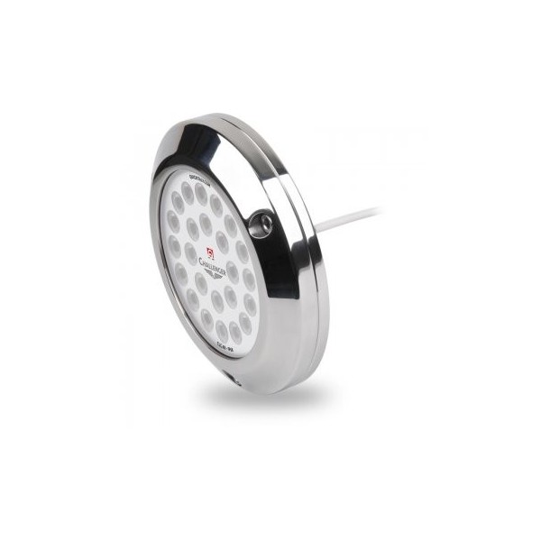 Faretto subacqueo-15W 10-30V bianco - Montaggio in superficie - N°1 - comptoirnautique.com