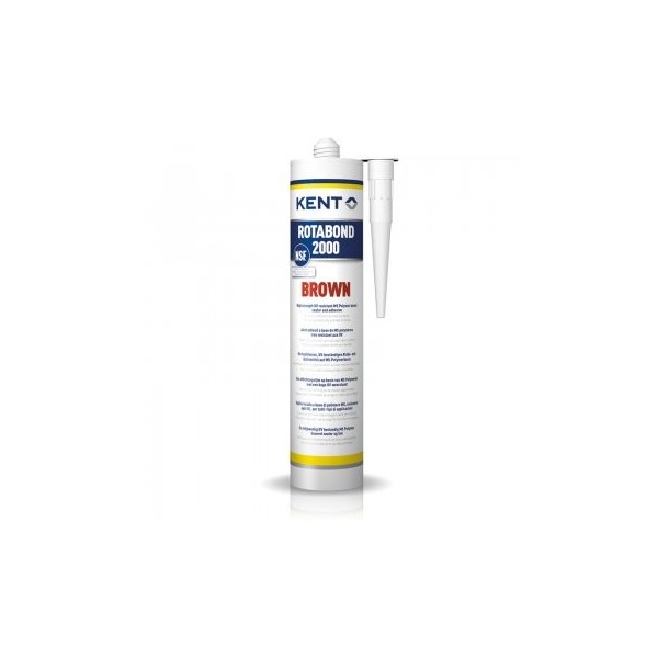 Adesivo/sigillante di montaggio Rotabond 2000 - cartuccia marrone da 290 ml - N°1 - comptoirnautique.com