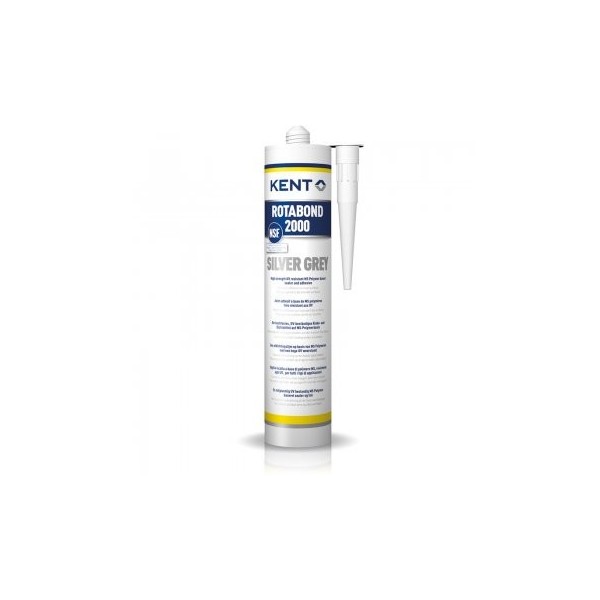 Adesivo/sigillante di montaggio Rotabond 2000 - cartuccia argento da 290 ml - N°1 - comptoirnautique.com