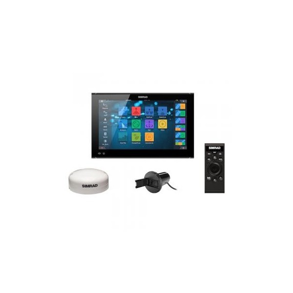 Sistema NSO19 EVO3S con schermo da 19", antenna GPS GS25 e telecomando OP50 - N°1 - comptoirnautique.com