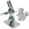 Stainless steel quick-fit antenna bracket with cable