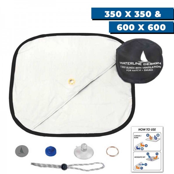 Tenda oscurante e zanzariera per la botola di coperta - N°6 - comptoirnautique.com