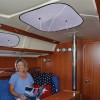 Rideau occultant et moustiquaire pour panneau de pont Waterline Design monté à l'intérieur de la cabine - N°9 - comptoirnautique.com