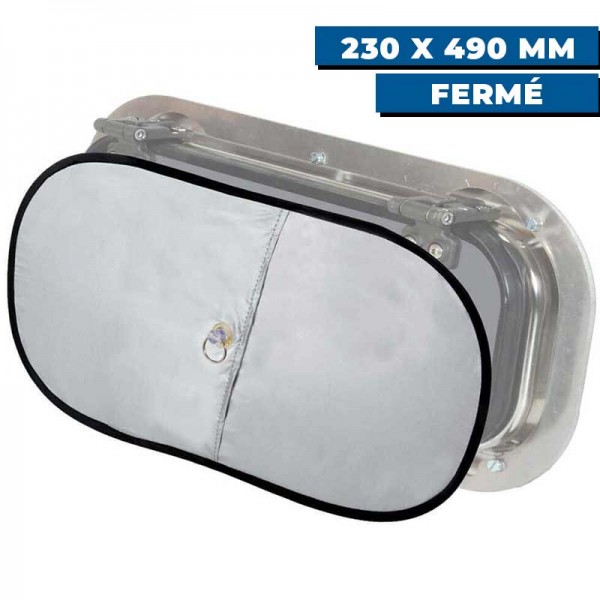 Tenda oscurante e zanzariera per l'apertura dell'oblò - N°3 - comptoirnautique.com