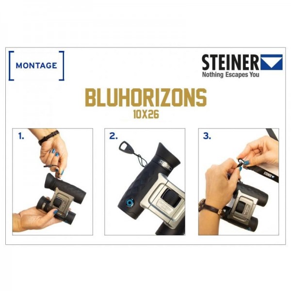 Binocolo BluHorizons 10x26 - N°3 - comptoirnautique.com