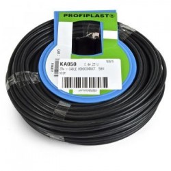 5mm² single-core cable Black