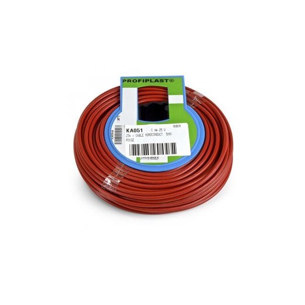 Cavo unipolare da 5 mm² Rosso - N°1 - comptoirnautique.com