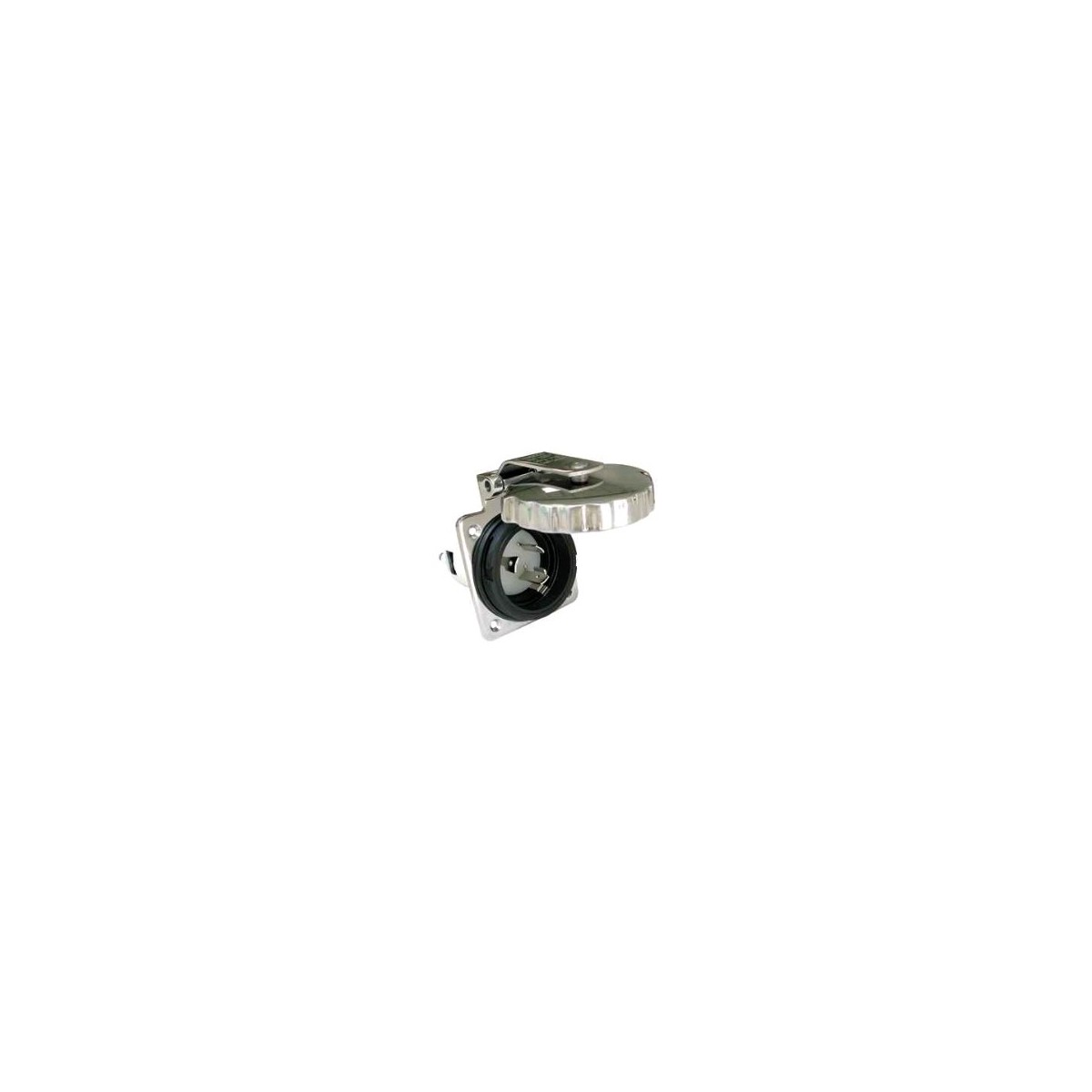 Inverted waterproof base 16A 220V STAINLESS STEEL BG005 - Comptoir Nautique