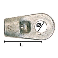 Embout à oeil pour câble 33C