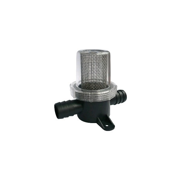 3/4" ringed coarse mesh inlet/outlet filter - N°1 - comptoirnautique.com 