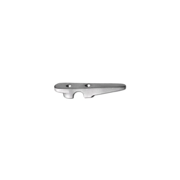 Taquet d'écoute aluminium - paire - L.180mm - N°1 - comptoirnautique.com 