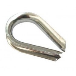 Terminale a cuore D. 4 mm