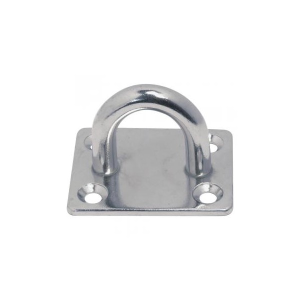 Piastra paracolpi 30x35 mm in acciaio inox 304 - N°1 - comptoirnautique.com