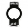Plaquette Marche/Arrêt