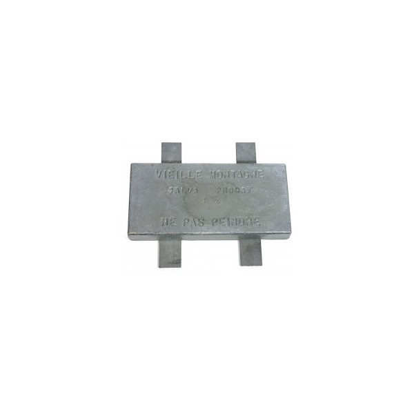 US MIL L300mm soldadura de ánodo de zinc - N°1 - comptoirnautique.com
