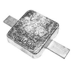 Ánodo de zinc US MIL L500mm