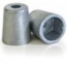 D.35 tapered shaft bit, hexagonal