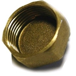 Stopfen Messing weiblich 1/4''