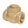 Valvola di ritegno a battente in ottone Ø 1''1/4 femmina/femmina - N°1 - comptoirnautique.com