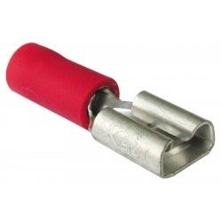 BOITE 100 COSSES FEM.6.3mm...