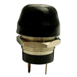 Pulsador 20A OFF-MOM negro