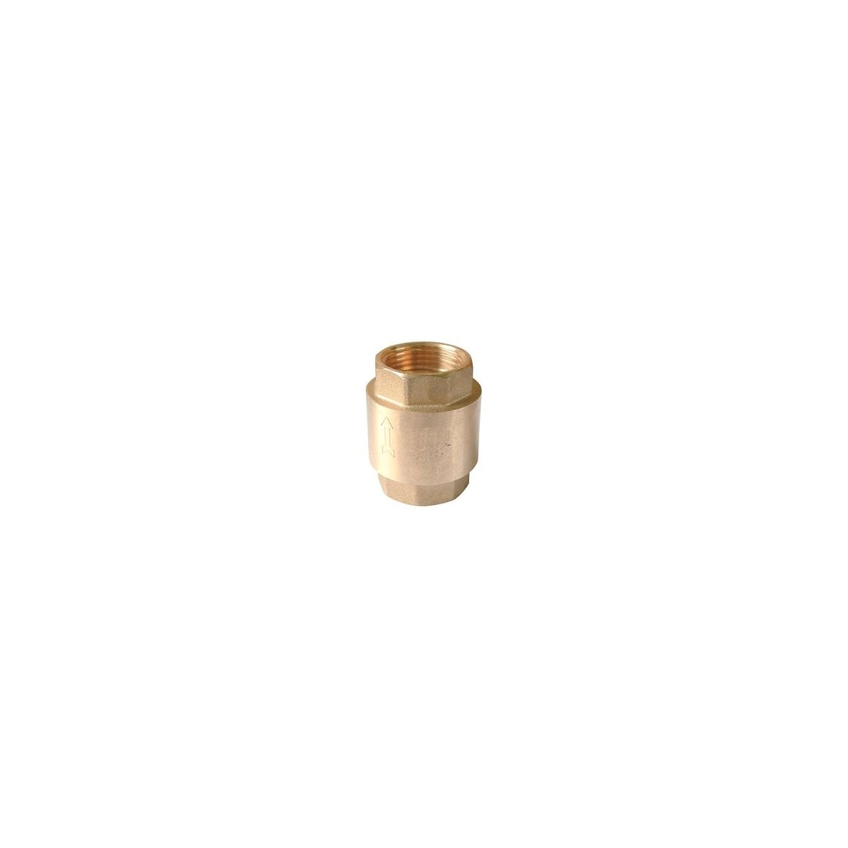 Ø 1/2'' brass female/female spring-loaded valve CL012 - Comptoir Nautique