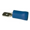 BOX 100 COS. MALE PLAT.6.3mm BLUE - N°1 - comptoirnautique.com