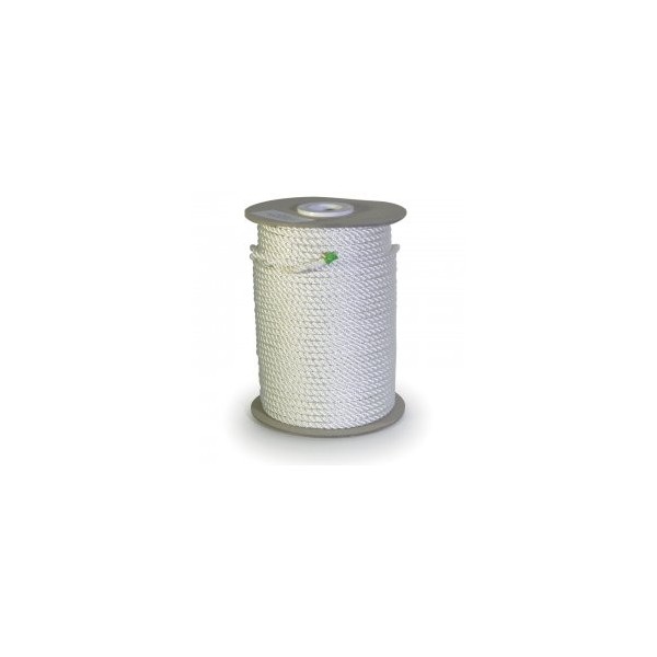 100M WHITE POLYAMIDE ROPE D.12 - N°1 - comptoirnautique.com