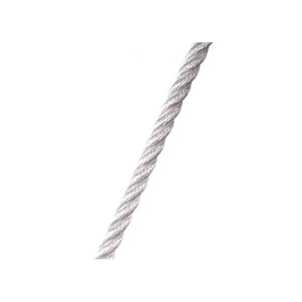100m x CORDA POLIPRO. BIANCO D.12 - N°1 - comptoirnautique.com