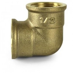 Cotovelo de latão de 1/2''...