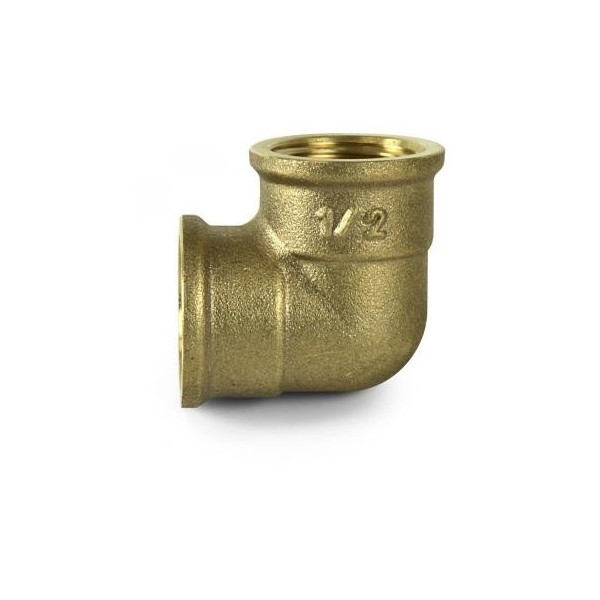 Gomito in ottone da 1/2'' femmina - N°1 - comptoirnautique.com