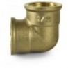 Gomito in ottone da 1/2'' femmina
