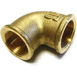 Gomito femmina da 1/4" in...