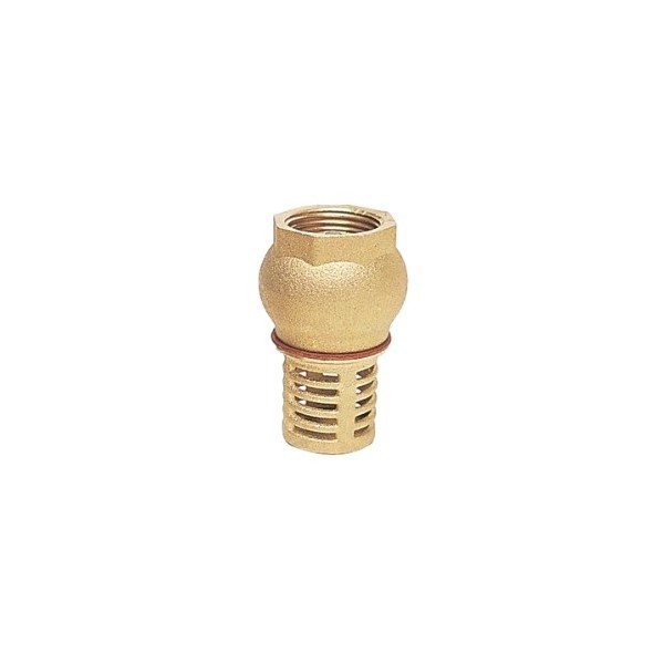 Brass foot valve Ø 1''1/4 - N°1 - comptoirnautique.com