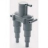 Anti-siphon elbow with valve Ø 13,19,25 and 32mm