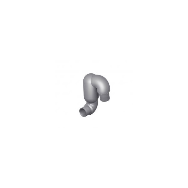 Cuello de cisne para tubo de Ø75 mm - N°1 - comptoirnautique.com