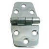 Polished stainless steel hinge 74.5x151x2mm - N°1 - comptoirnautique.com