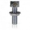 Chrome-plated straight vent