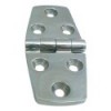 Forged stainless steel hinge 38x75x5mm - N°1 - comptoirnautique.com