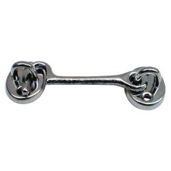 Door hook. Chrome-plated...