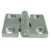 Forged stainless steel hinge 50x50x4mm