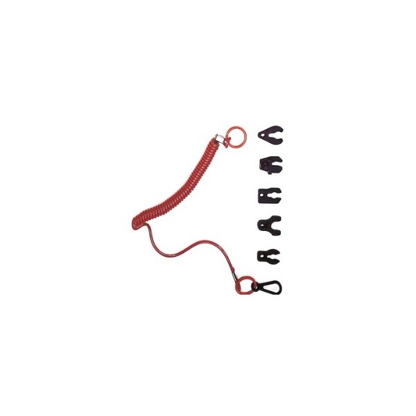 Safety key with YAMAHA cord - N°1 - comptoirnautique.com