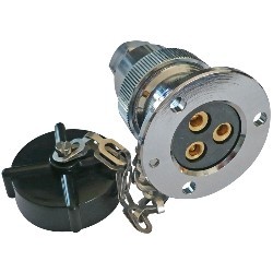 PRESA A PONTE 3A / 2 PIN