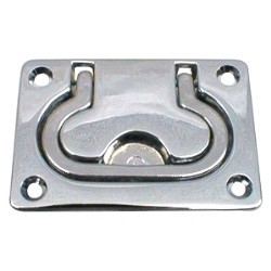 Chrome-plated brass panel...