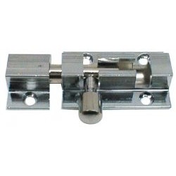 Riegel Messing verchromt 51mm