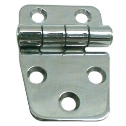 Polished stainless steel...