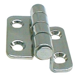 Polished stainless steel...