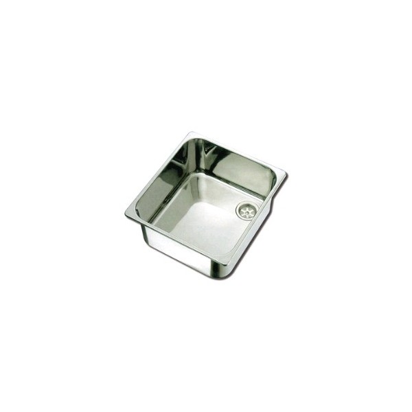 Stainless steel sink 330X300X150 - N°1 - comptoirnautique.com
